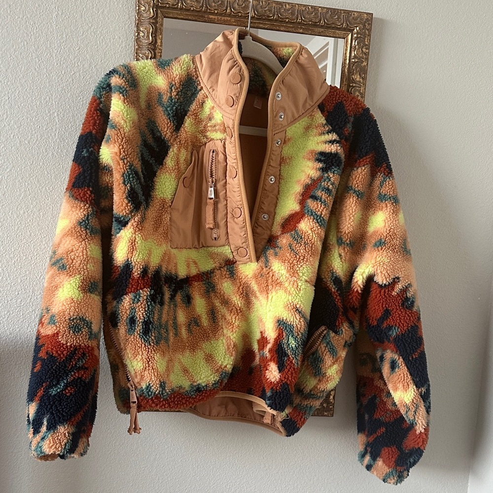 FP Movement by Free People Multicolor Fleece Jacket